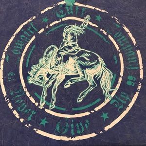 Cowgirl Tuff tee shirt Large